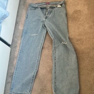 Fold jeans